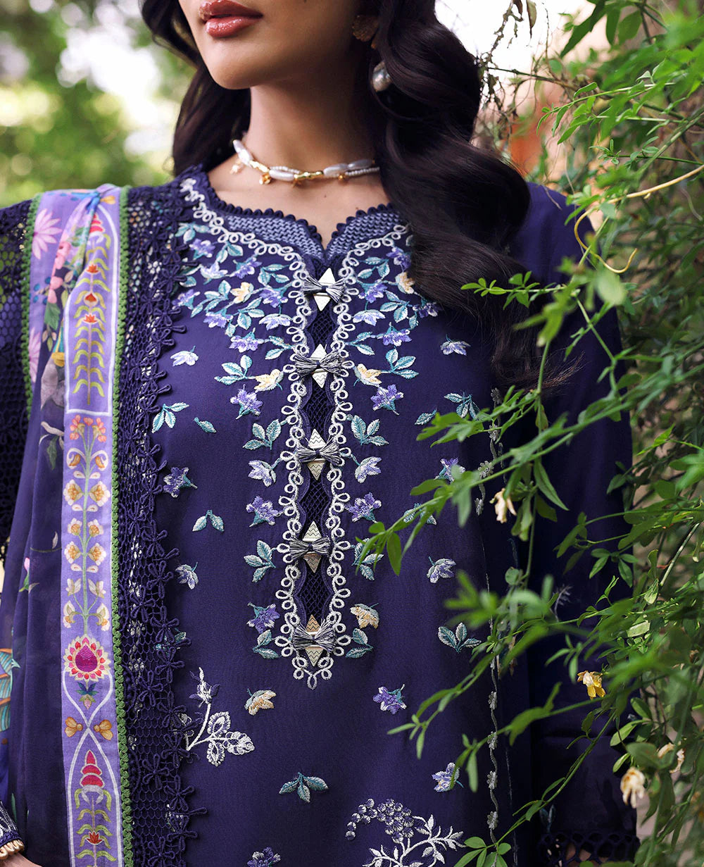 MARIA B Winter 2026 | Dhanak 3PC Heavy Embroidered Ensemble