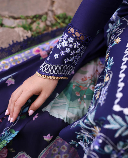 MARIA B Winter 2026 | Dhanak 3PC Heavy Embroidered Ensemble